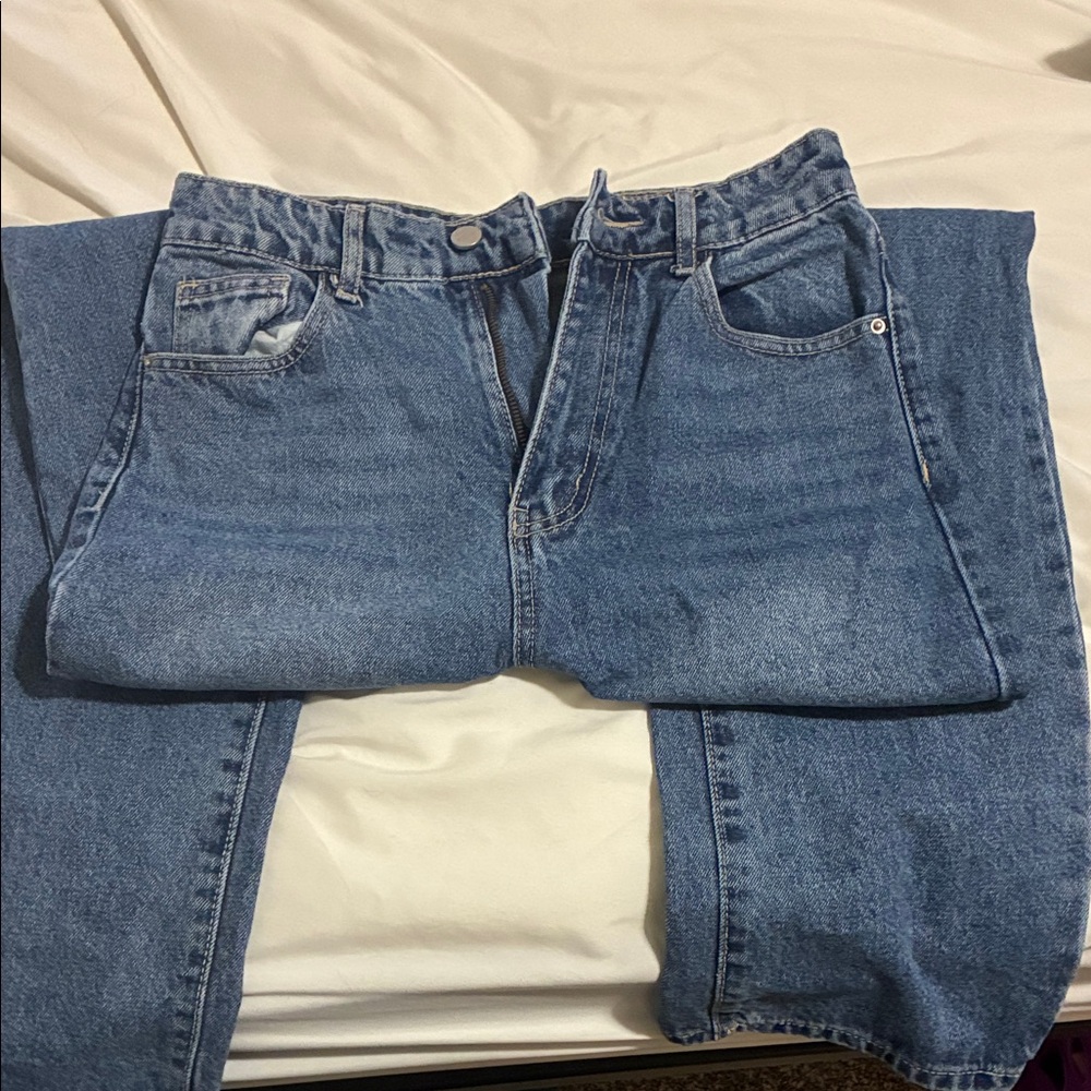 PacSun Women's Boyfriend Jeans in Blue